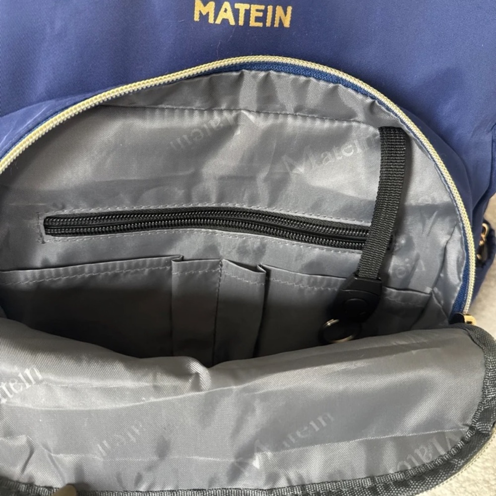 Matein Small Backpack Purse Multiple compartments USB Port Padded laptop Area - Picture 6 of 12